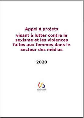 Appel à projets 2020 « visant à lutter contre le sexisme et les violences faites aux femmes dans le secteur des médias »