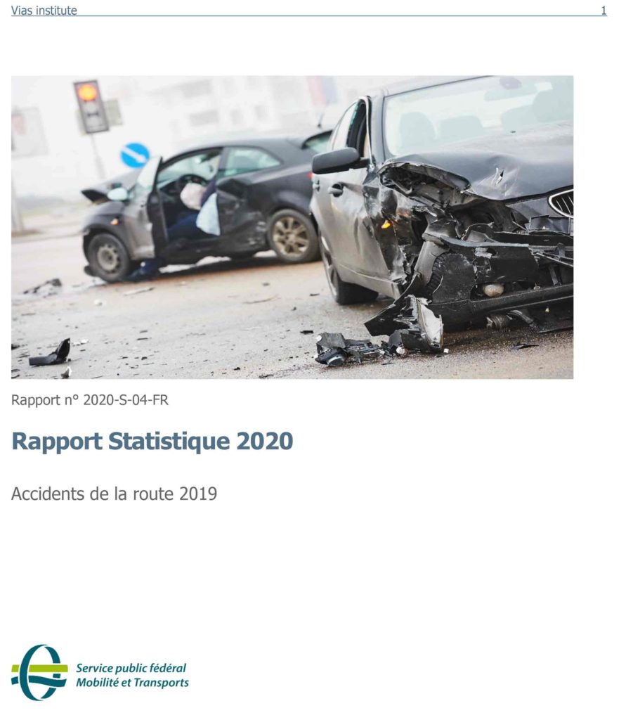 Rapport n°2020-S-04-FR Rapport statistique 2020 Accidents de la route 2019 - Vias Institute - Service public fédéral Mobilité et Tansports