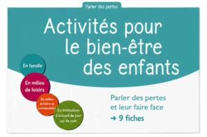 intercalaire - parler des pertes et leur faire face - Mallette "Activités pour le bien-être des enfants de 3 à 8 ans"